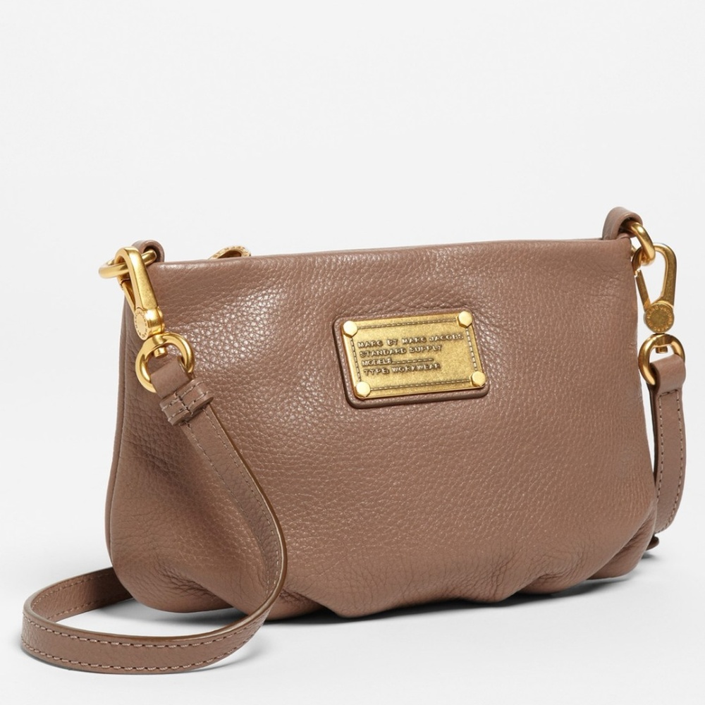 Brown Leather Crossbody Bag